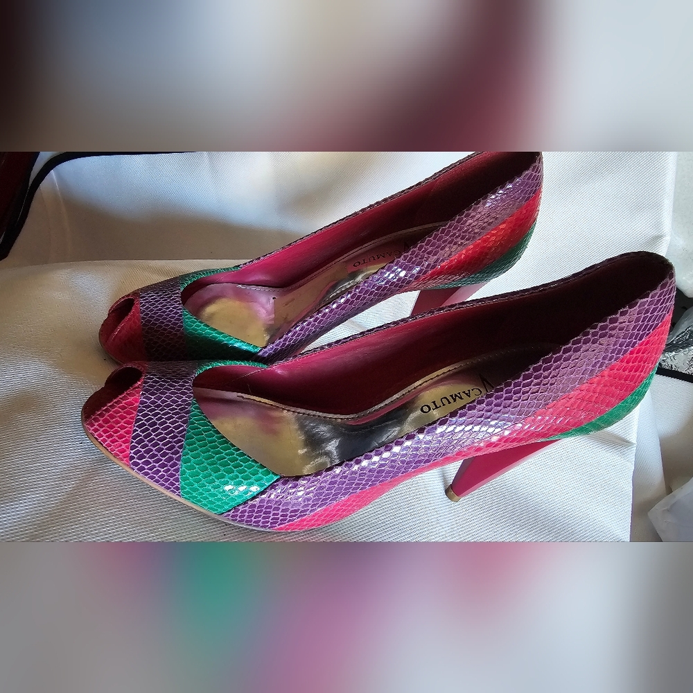 Vibrant Multicolor Vince Camuto Women's Heels